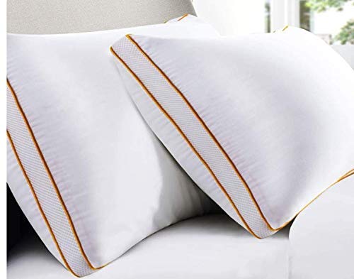 Down Alternative Hypoallergenic Pillows for Side Back Stomach Sleepers BedStory Bed Pillows for Sleeping 2Pack King Size Luxury Hotel Pillows with Soft Plush Fiber Fill